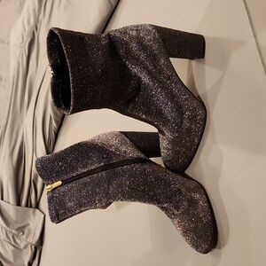 Glittery Sam Edelman booties